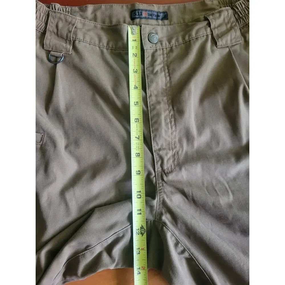 511 Tactical Cargo Pants Mens 36x34 Ripstop Khaki Pant Pockets Outdoor Utility